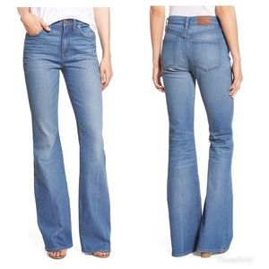 MADEWELL - Flea Market Flare Jeans in Maribel Wash Sz 31